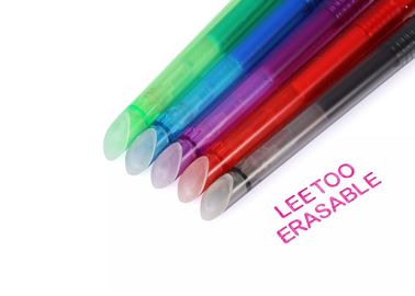Penas apagáveis de Friction das cores plásticas transparentes do Penholder 5