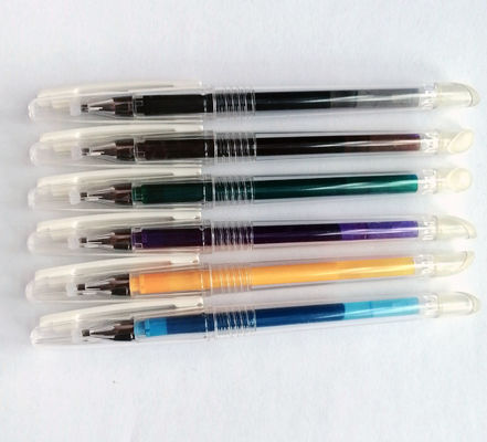 Bola de fricção Nontoxic Pen With Soft Grip da tinta do gel